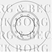 BORG & BECK bbd4566 -  ТОРМОЗНЫЕ ДИСКИ, КОМПЛЕКТ 2 ШТ, ЦЕНА ЗА 1 ШТ